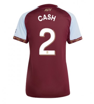 Aston Villa Matty Cash #2 Hemmatröja Kvinnor 2025-26 Kortärmad